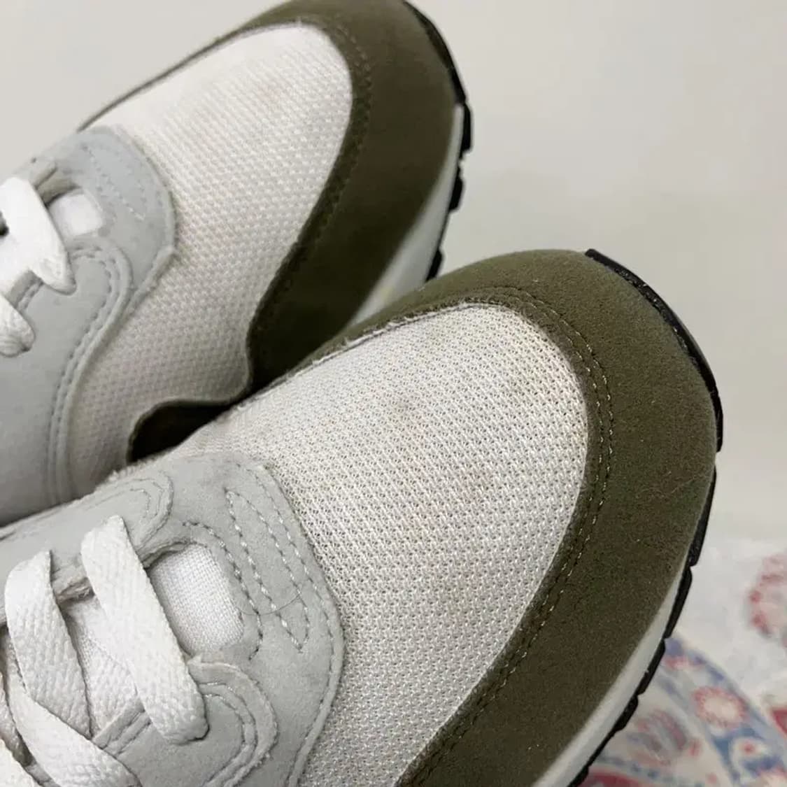 나이키 에어맥스 1 미디움 올리브 스니커즈 운동화 260 E00620 상품이미지6