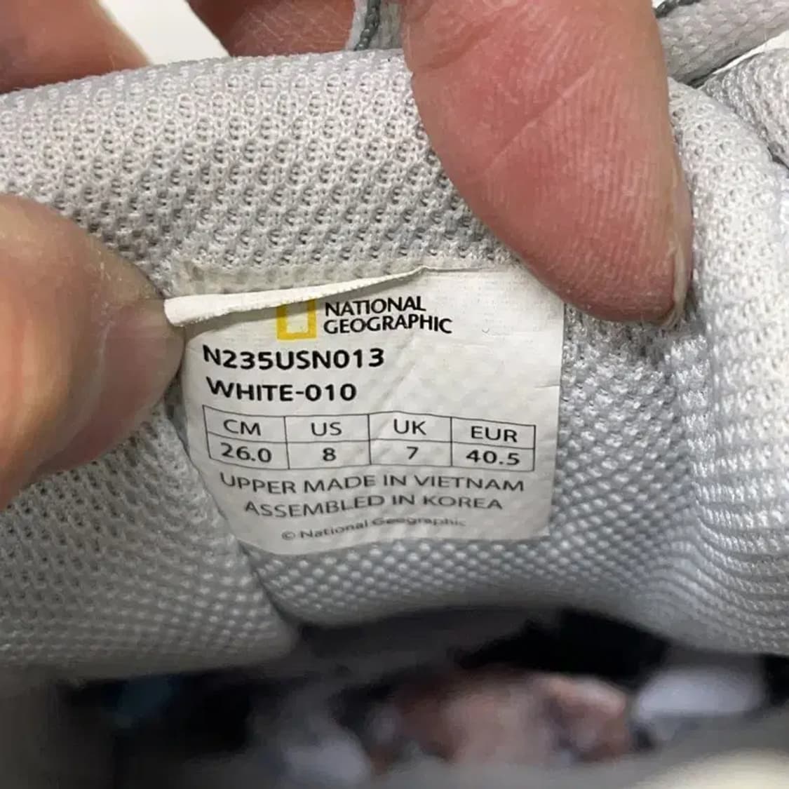 내셔널지오그래픽 어글리슈즈 캐주얼 운동화 신발 260 E00622 상품이미지5