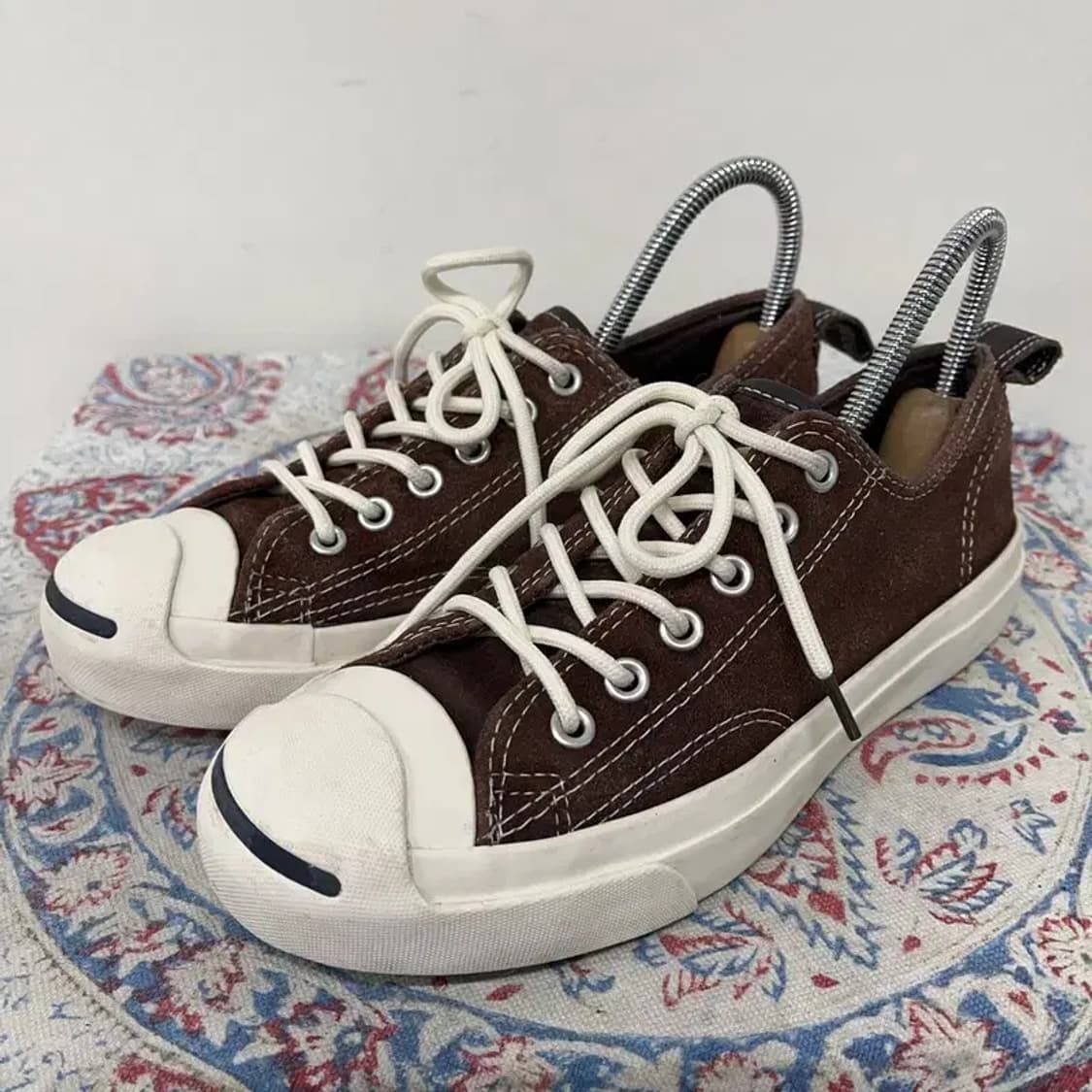 컨버스 잭퍼셀 가죽 스니커즈 신발 230 E00624 상품이미지1