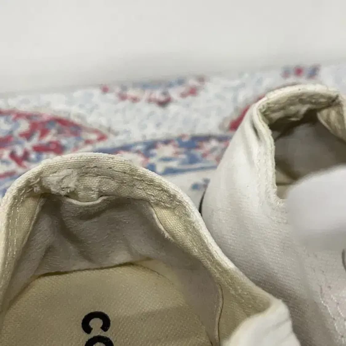 컨버스 척테일러 올스타 캔버스 리프트 화이트 스니커즈 230 E00628 상품이미지6