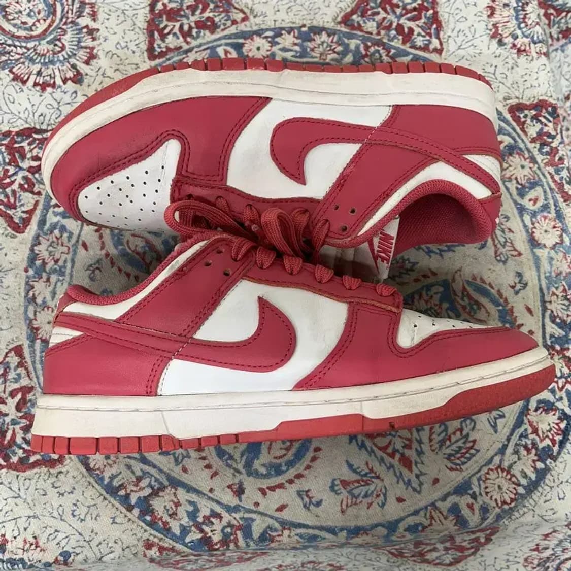 나이키 덩크 로우 아키오 핑크 스니커즈 235 E00632 상품이미지3