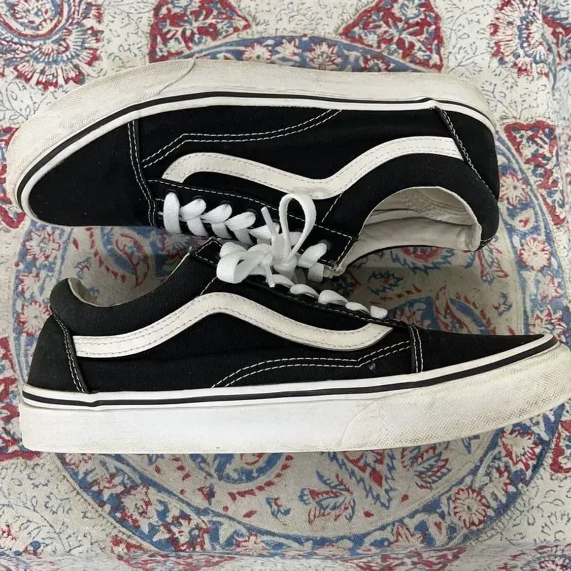 반스 올드스쿨 블랙 스니커즈 신발 265 E00634 상품이미지3