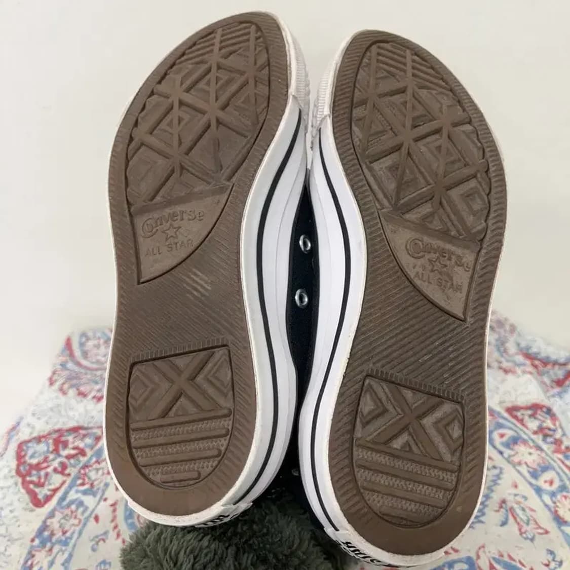 컨버스 척테일러 올스타 클래식 블랙 하이 스니커즈 230 E00637 상품이미지4