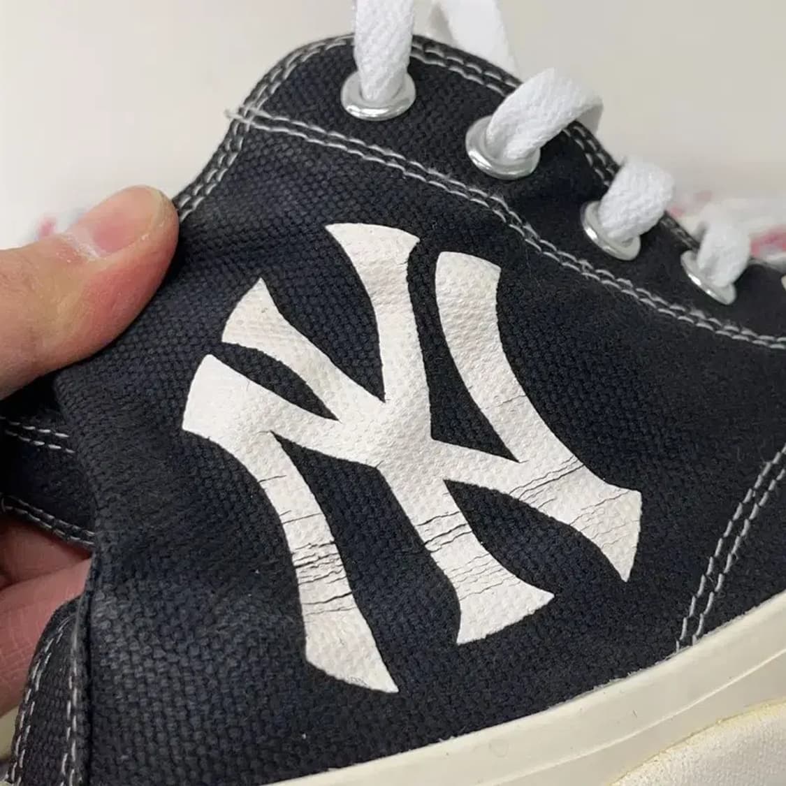 컨버스 청키 하이 뉴욕양키스 스니커즈 운동화 240 E00638 상품이미지6