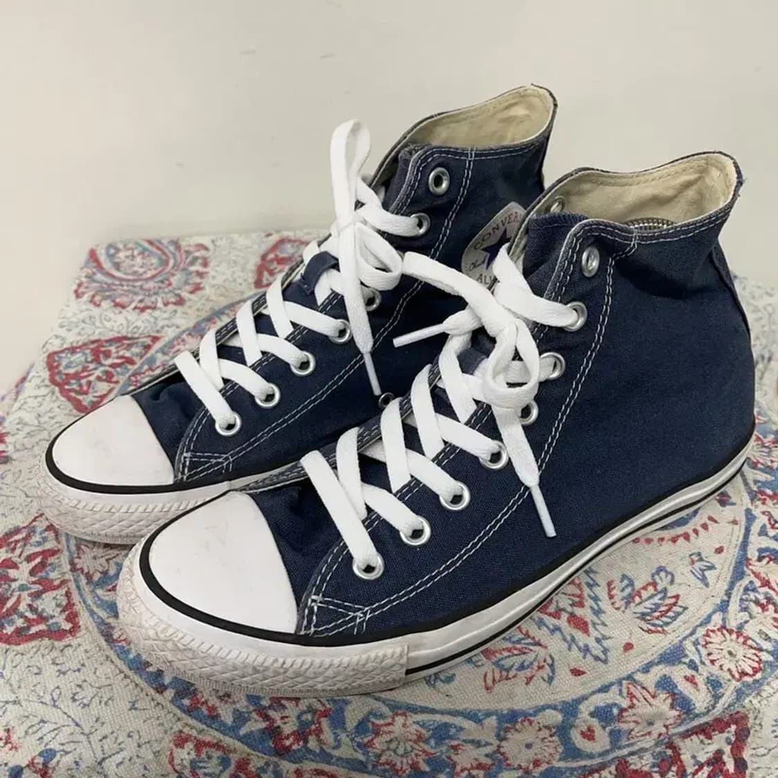 컨버스 척테일러 올스타 클래식 네이비 하이 스니커즈 260 E00639 상품이미지1