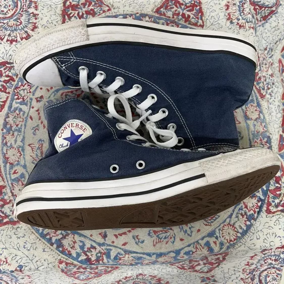 컨버스 척테일러 올스타 클래식 네이비 하이 스니커즈 260 E00639 상품이미지3