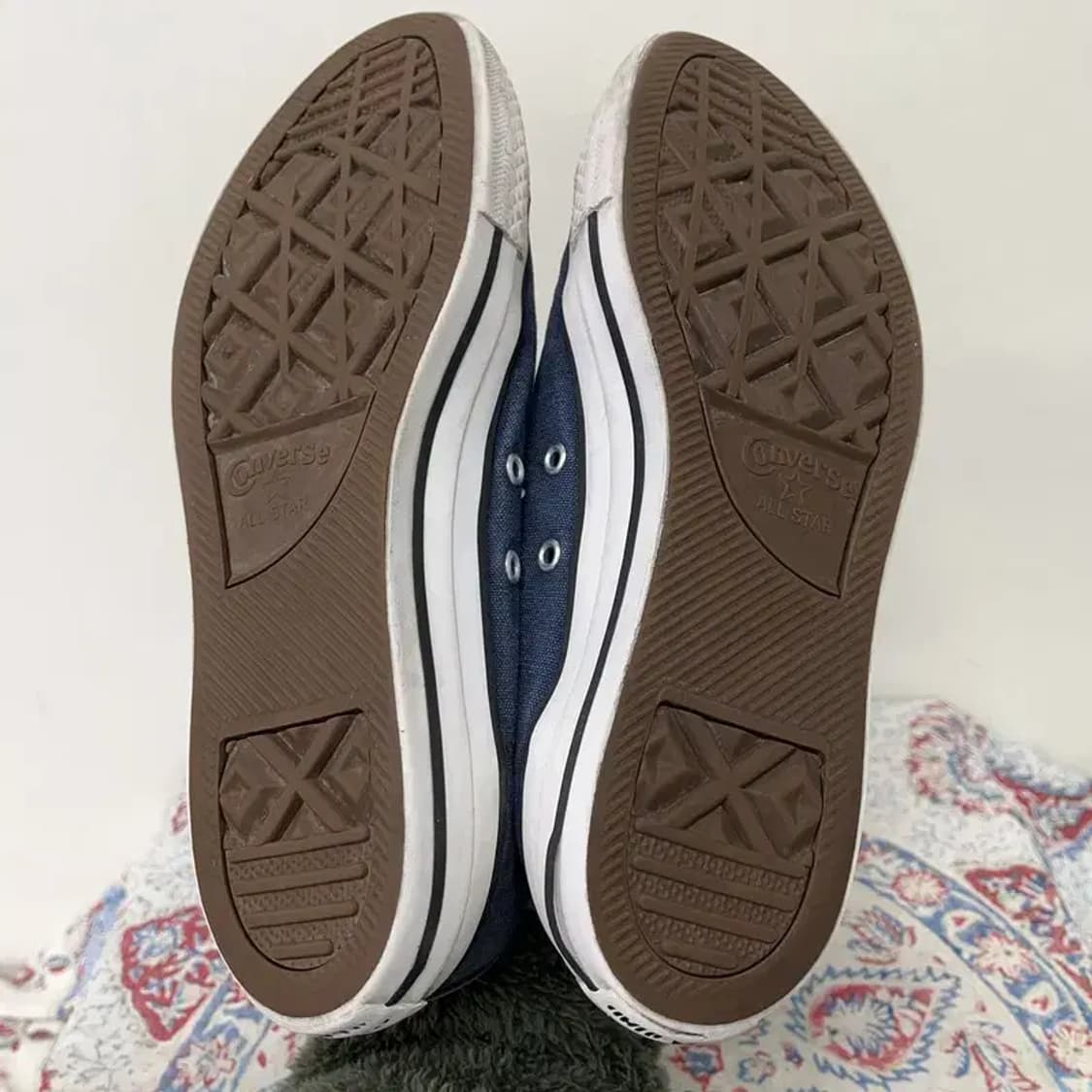 컨버스 척테일러 올스타 클래식 네이비 하이 스니커즈 260 E00639 상품이미지4