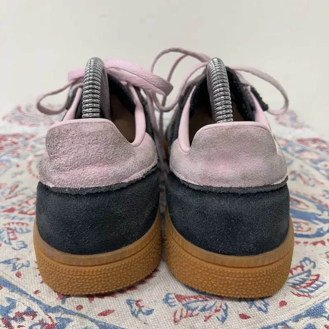 아디다스 스페지알 핸드볼 코어 블랙 핑크 스니커즈 240 E00616 상품이미지2