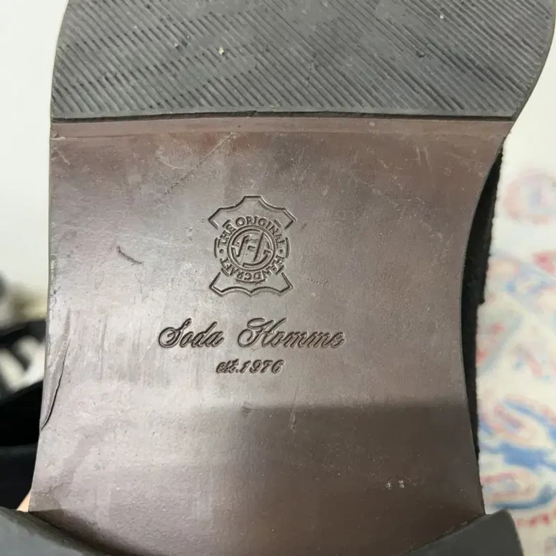 소다 옴므 캐주얼 스웨이드 페니 로퍼 270 E00646 상품이미지5