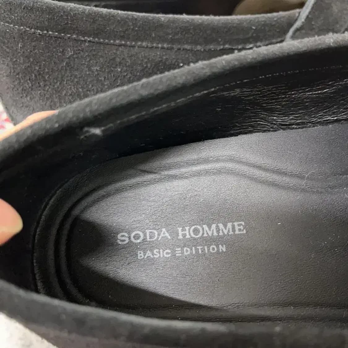 소다 옴므 캐주얼 스웨이드 페니 로퍼 270 E00646 상품이미지6