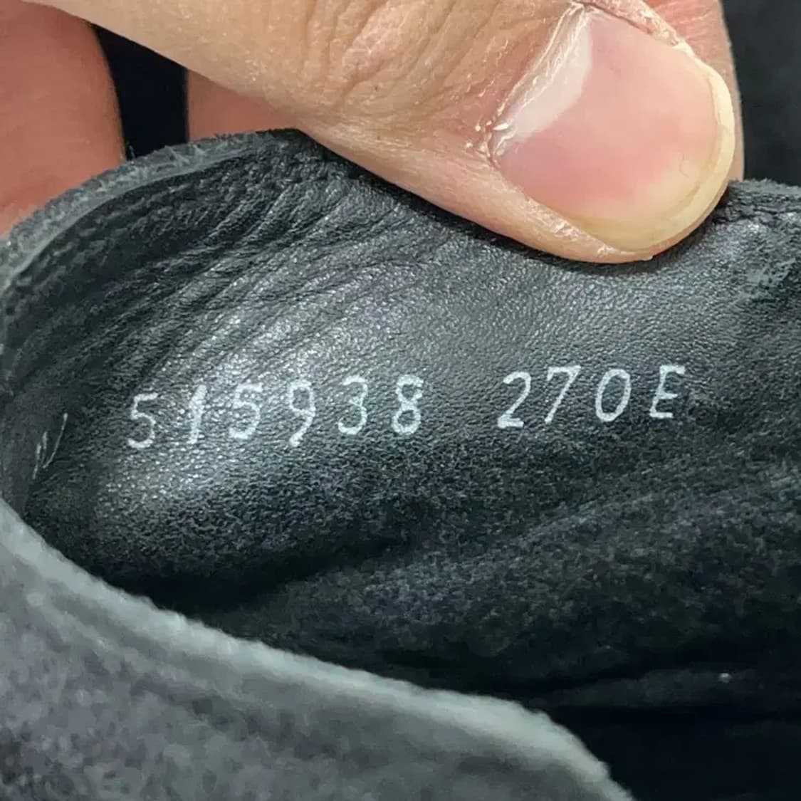 탠디 TANDY 블랙 첼시부츠 구두 270 E00665 상품이미지5