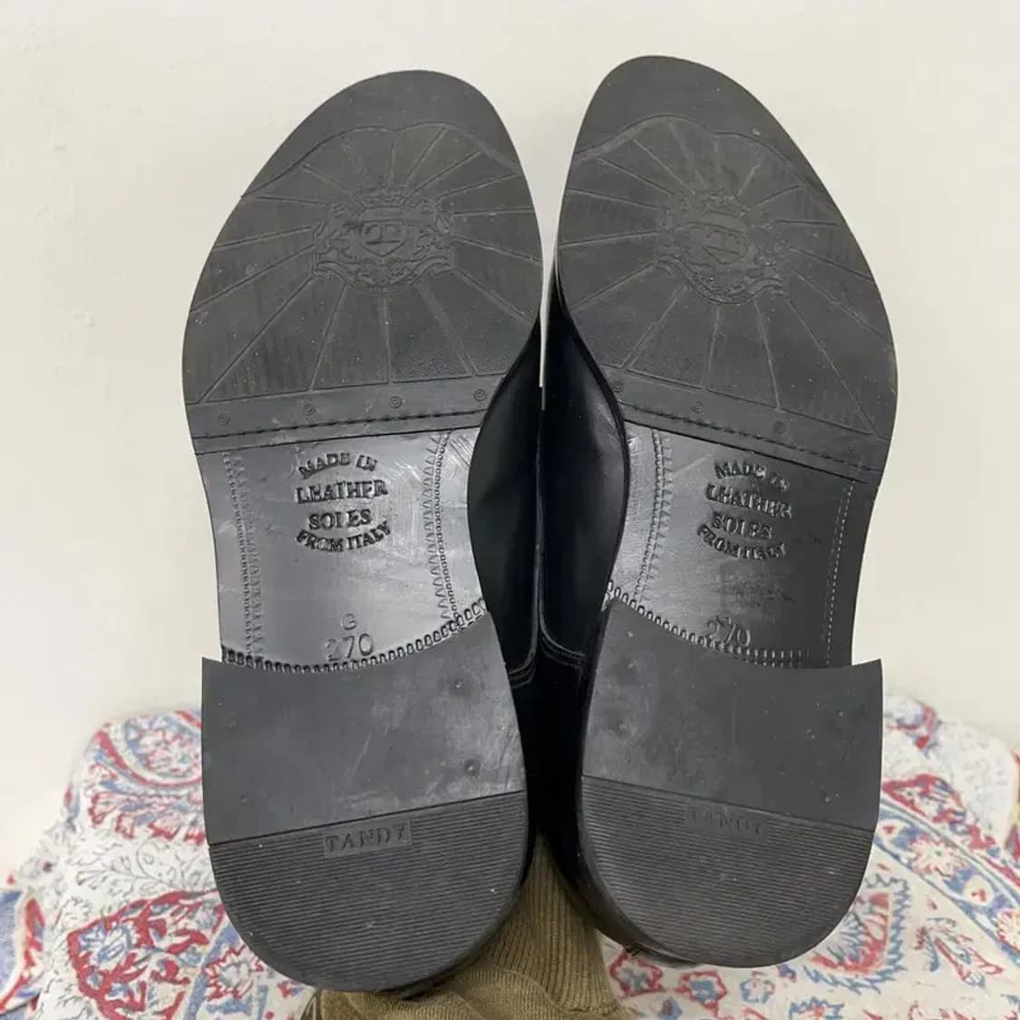 탠디 TANDY 더블 몽크 스트랩 정장 구두 270 E00664 상품이미지4