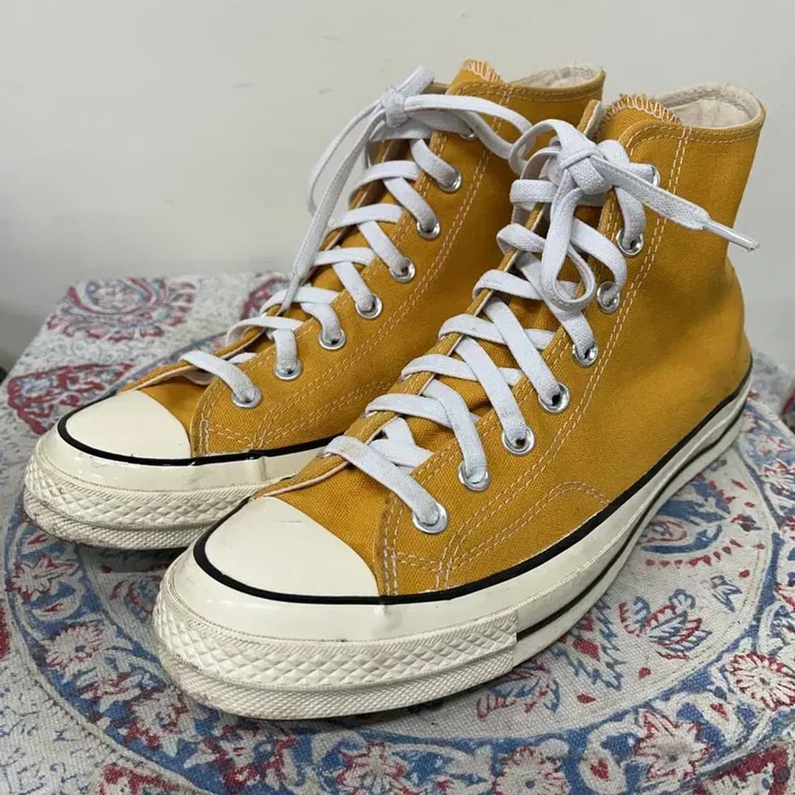 컨버스 척 70 빈티지 캔버스 하이 스니커즈 운동화 270 E00645 상품이미지1