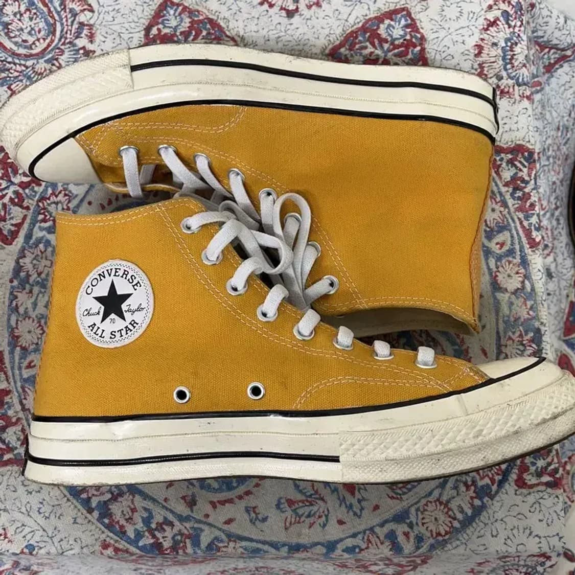 컨버스 척 70 빈티지 캔버스 하이 스니커즈 운동화 270 E00645 상품이미지3