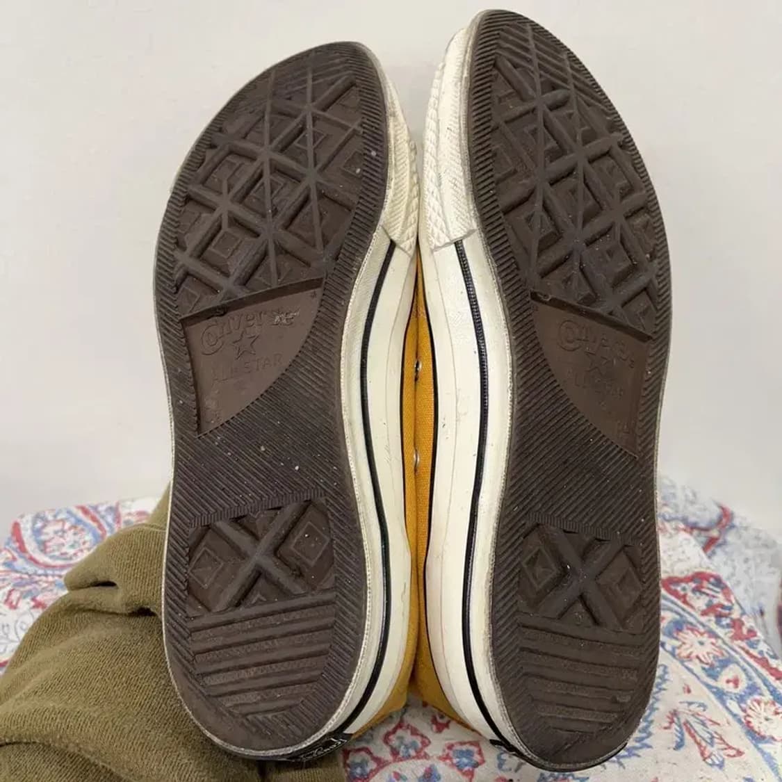 컨버스 척 70 빈티지 캔버스 하이 스니커즈 운동화 270 E00645 상품이미지4