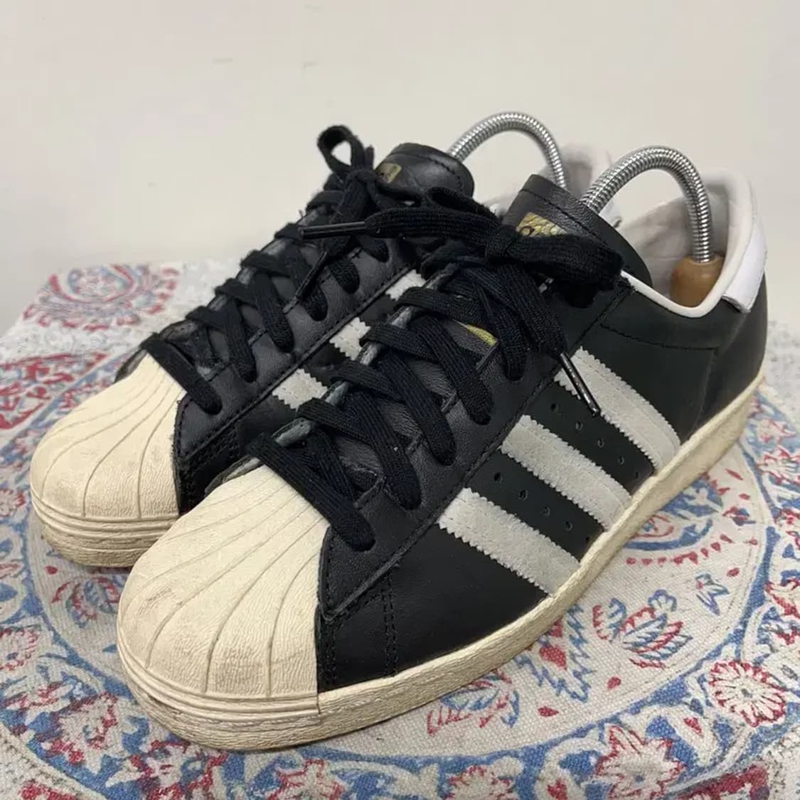 아디다스 슈퍼스타 80s 스니커즈 운동화 255 E00648 상품이미지1