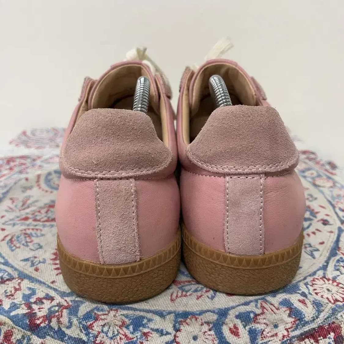 슈펜 유니레더 독일군 핑크 스니커즈 270 E00661 상품이미지2