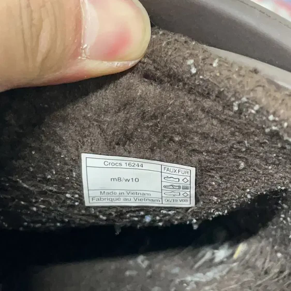 크록스 클로그 털슬리퍼 털크록스 신발 w10 E00668 상품이미지6