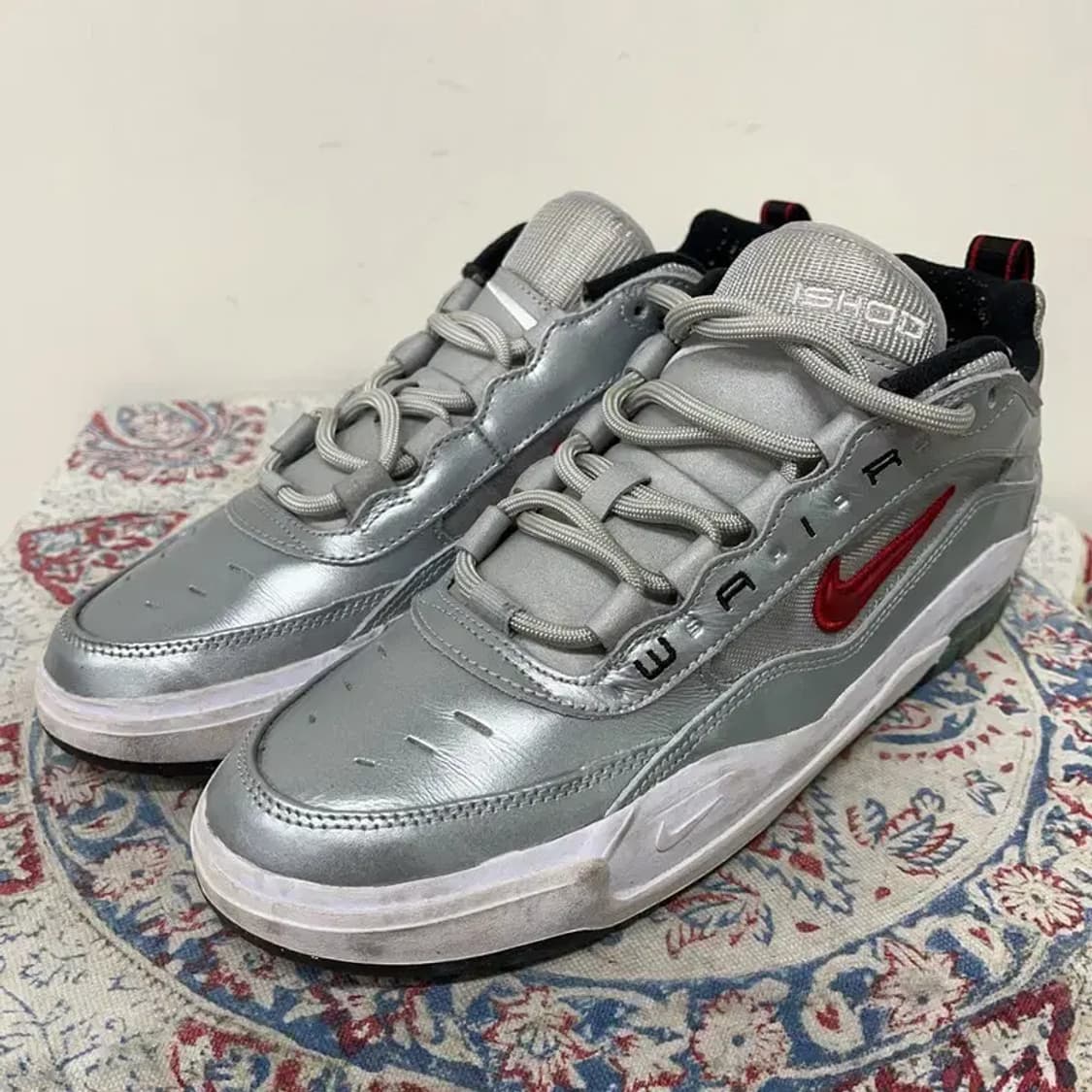나이키 SB 에어맥스 이셔드 웨어 실버 불렛 스니커즈 280 E00669 상품이미지1