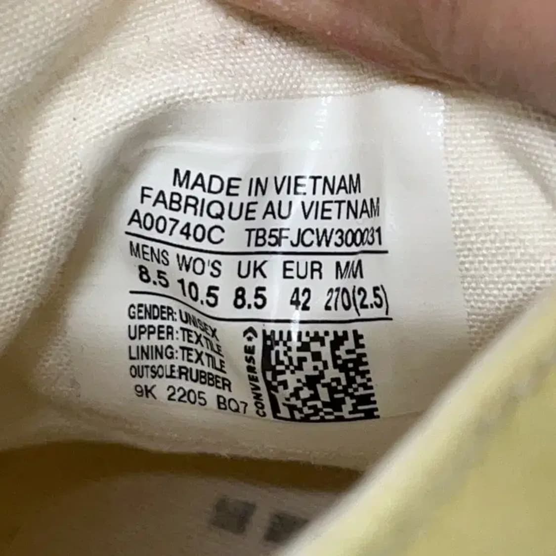 컨버스 척 70 플러스 트랜스 선샤인 스니커즈 270 E00650 상품이미지5