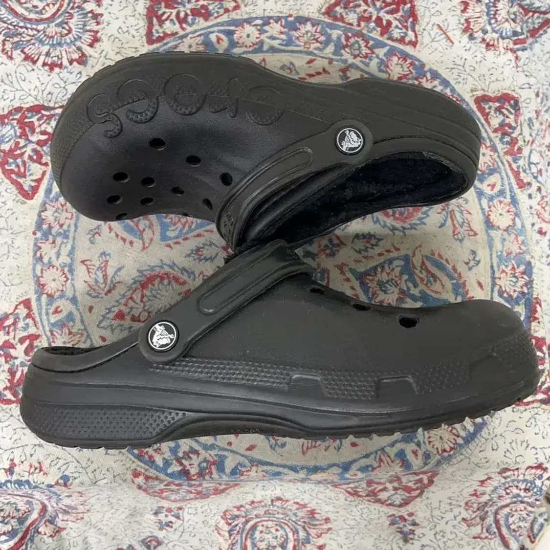 크록스 바야 라인드 클로그 털슬리퍼 W9 E00671 상품이미지3