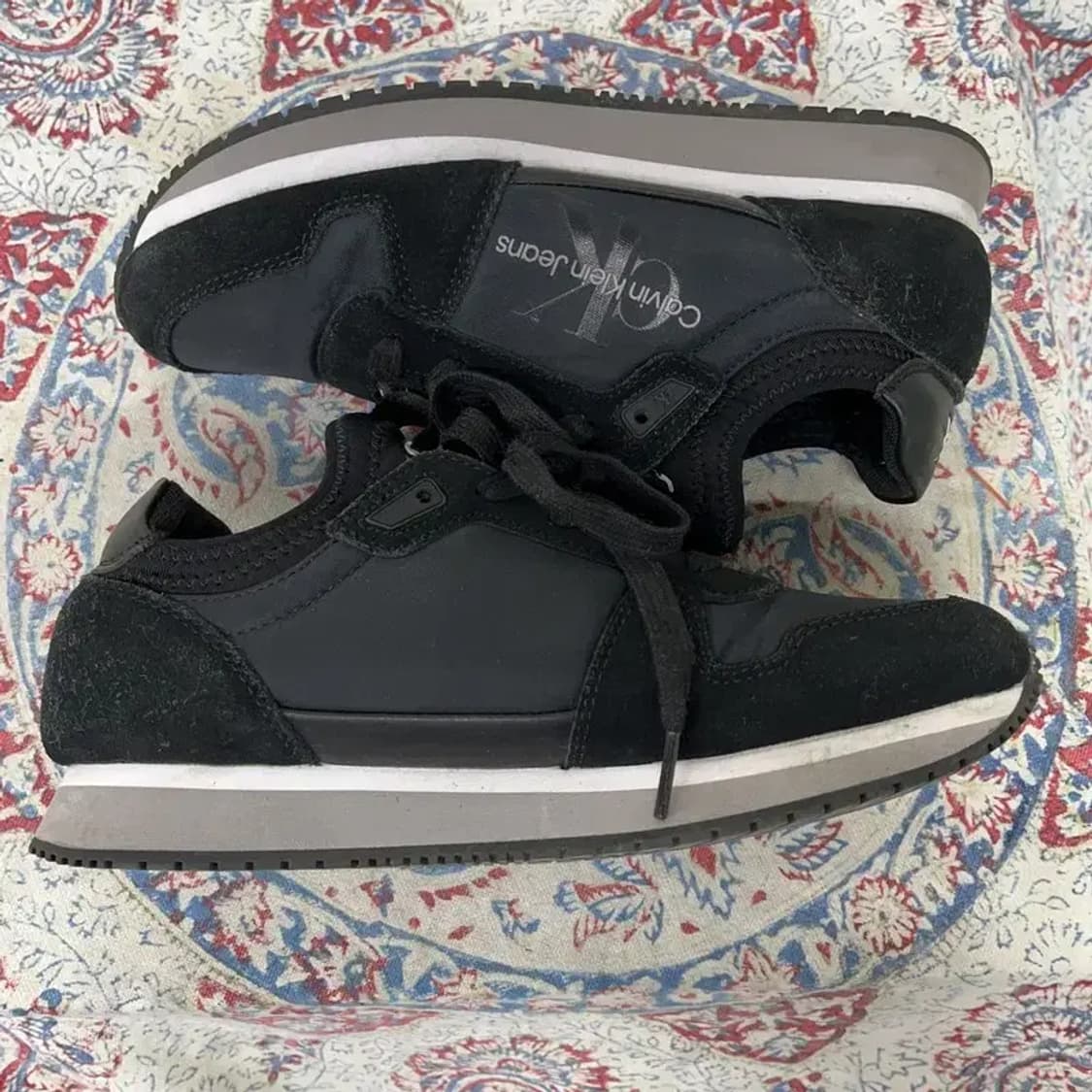 캘빈클라인 로고 캐주얼 스니커즈 운동화 240 E00680 상품이미지3