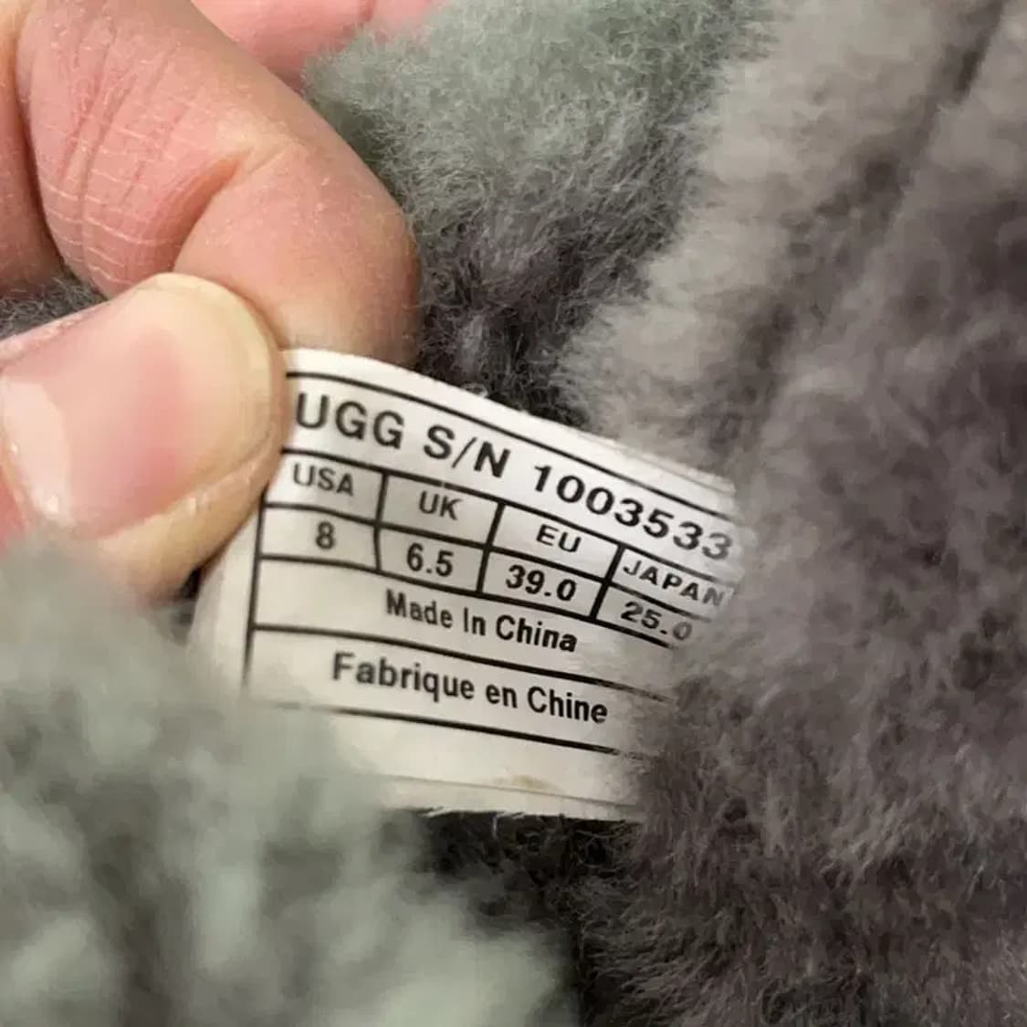 어그 UGG 블랙 어그부츠 방수 스웨이드 롱부츠 250 E00674 상품이미지6