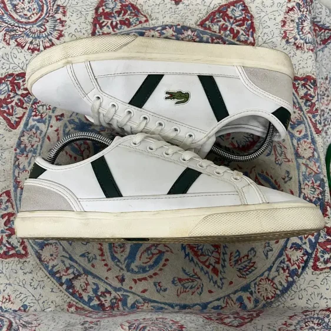 라코스테 사이드라인 스니커즈 신발 UK6.5 E00684 상품이미지3