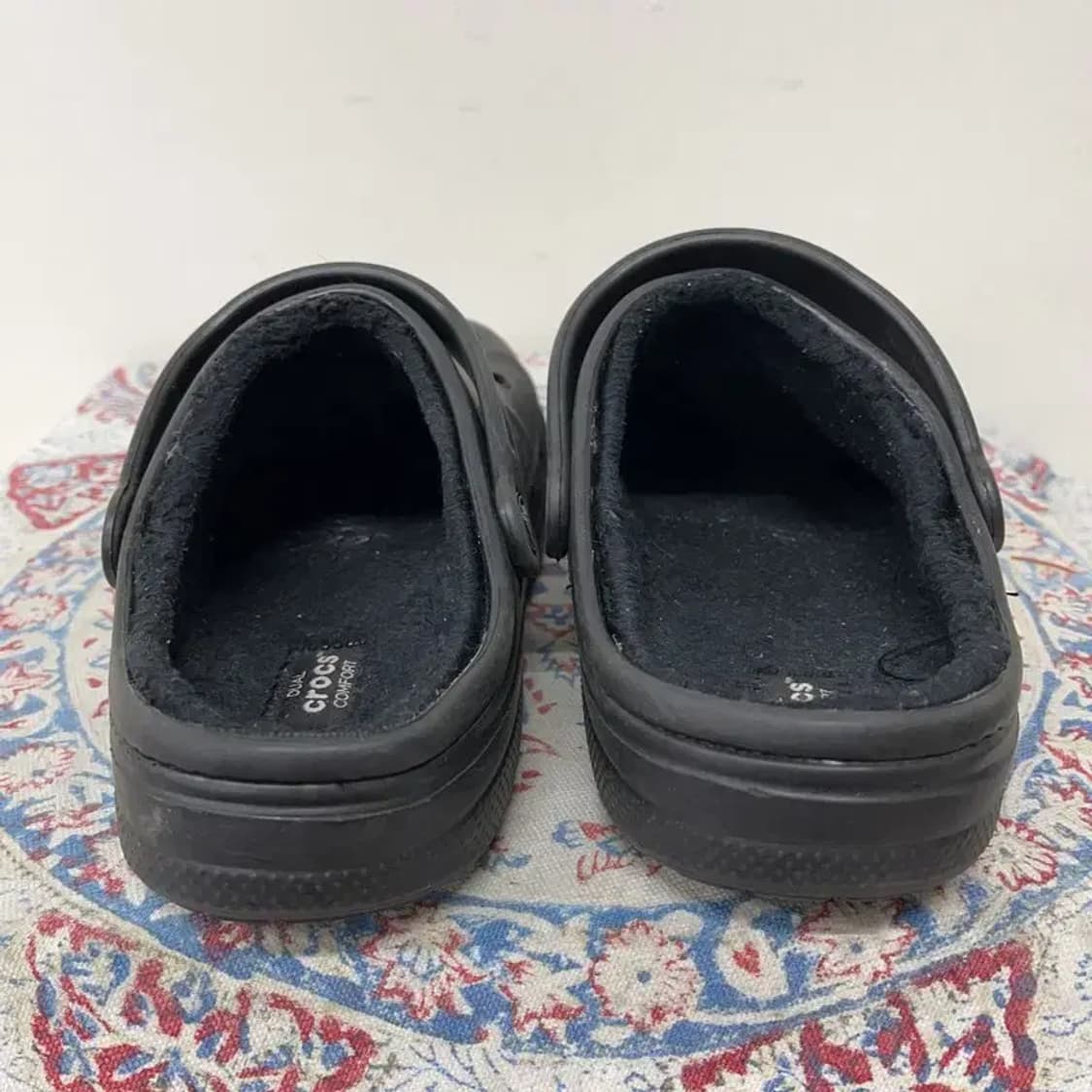 크록스 바야 라인드 클로그 털슬리퍼 W9 E00686 상품이미지2