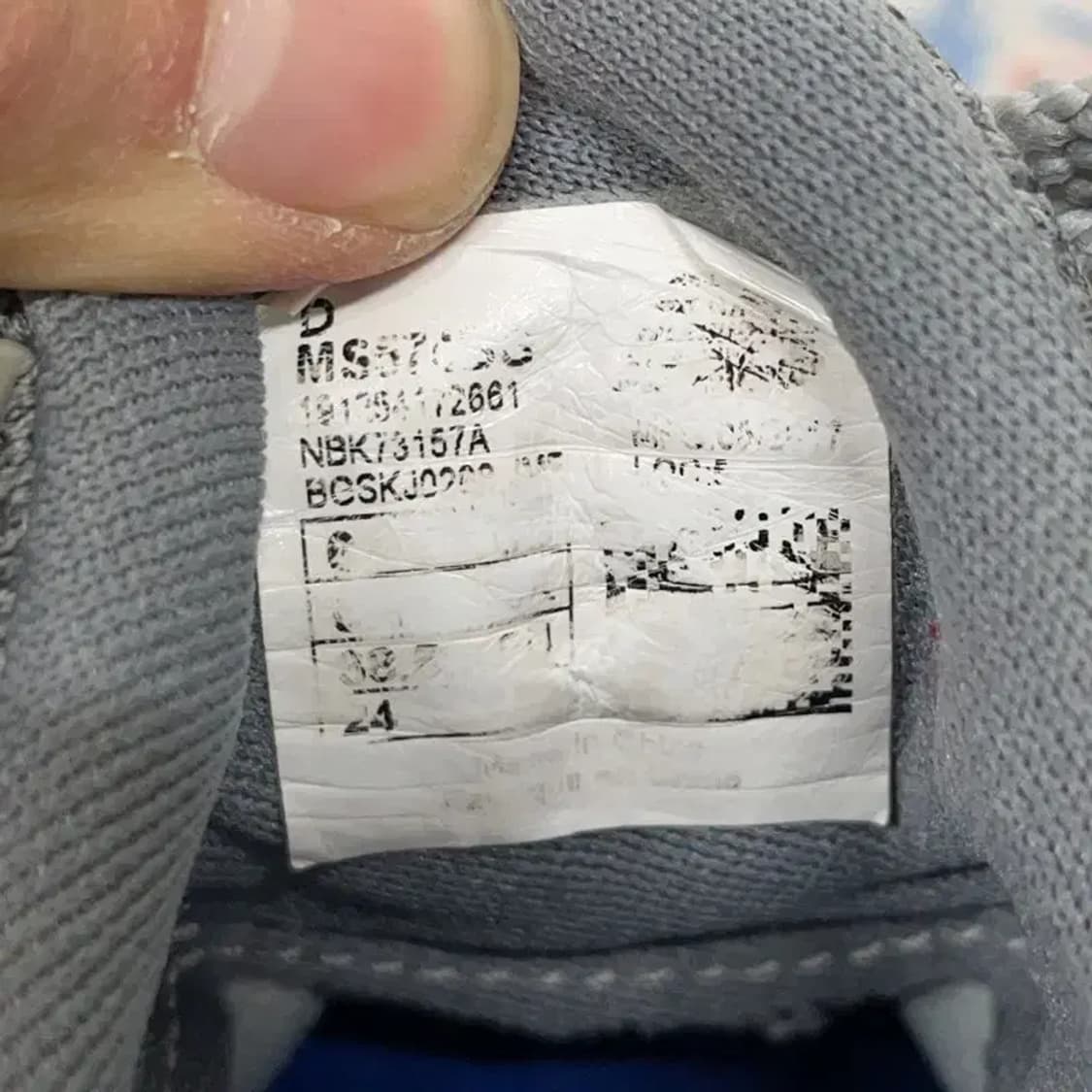 뉴발란스 574 스니커즈 운동화 240 E00692 상품이미지5