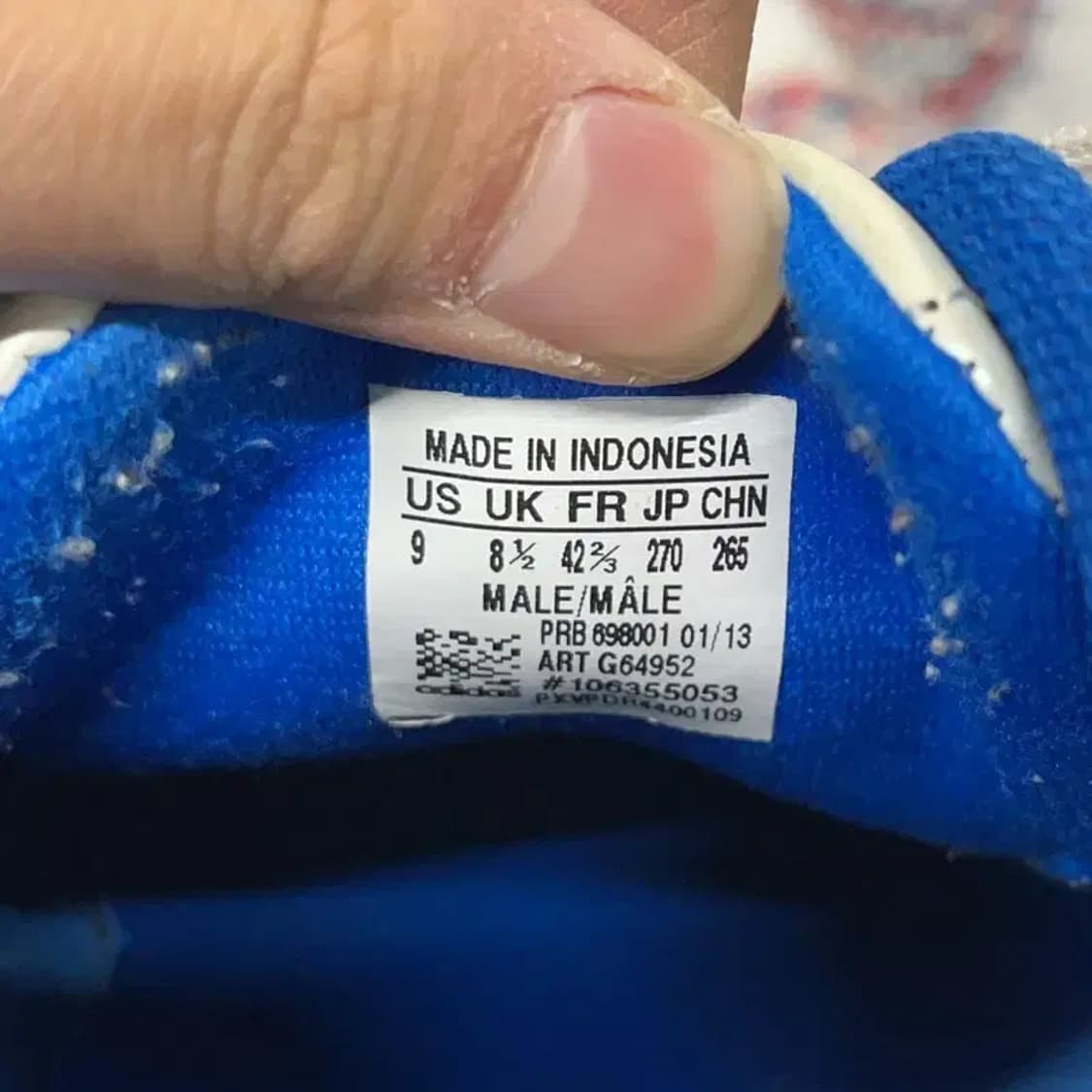 아디다스 프레디토 축구화 스포츠용 운동화 270 E00695 상품이미지5