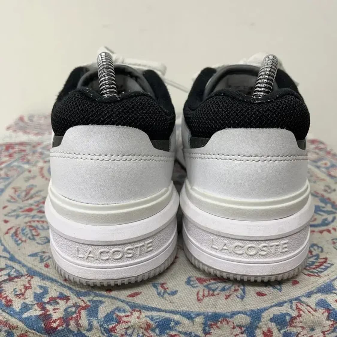 라코스테 라인샷 코트화 운동화 신발 UK4 E00697 상품이미지2