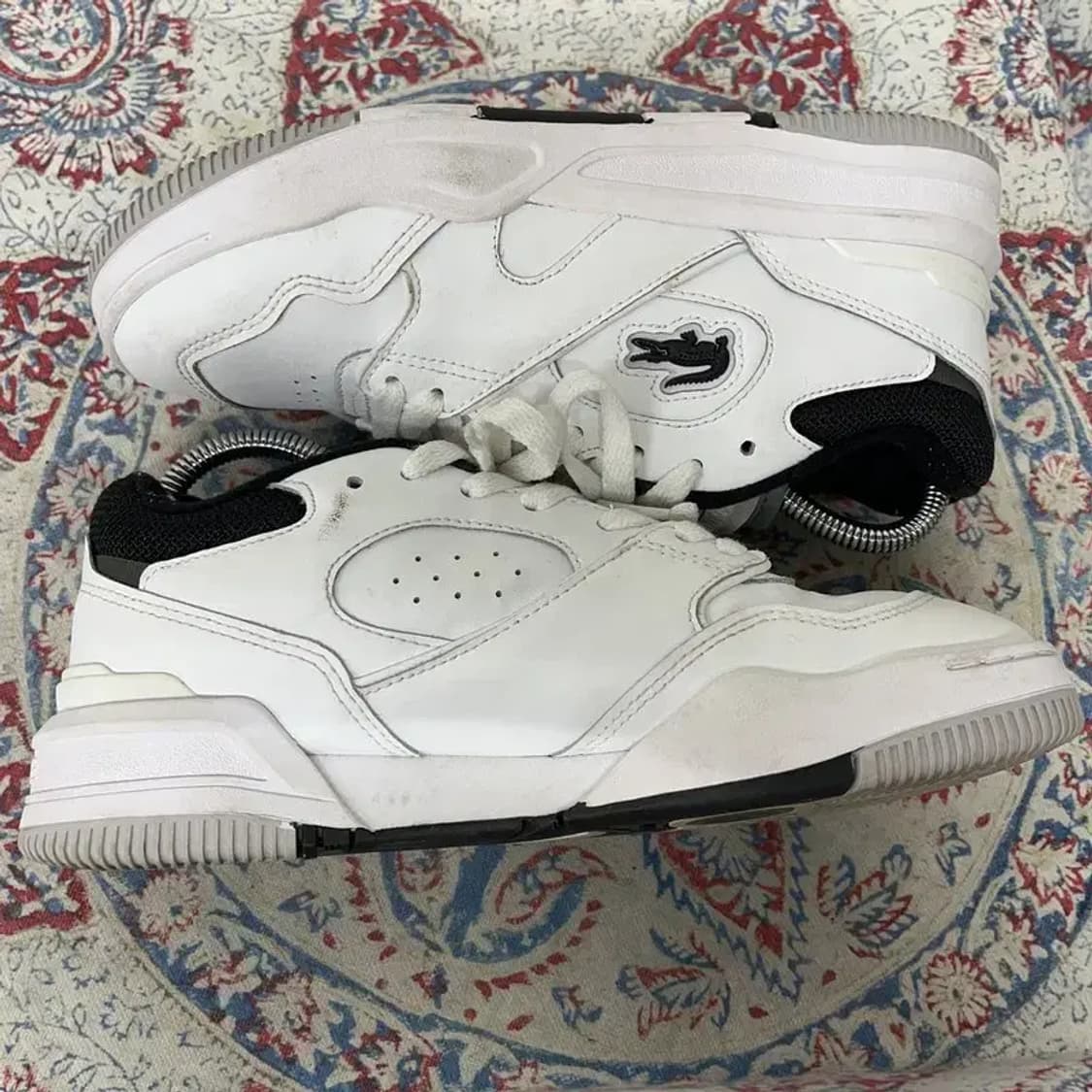 라코스테 라인샷 코트화 운동화 신발 UK4 E00697 상품이미지3