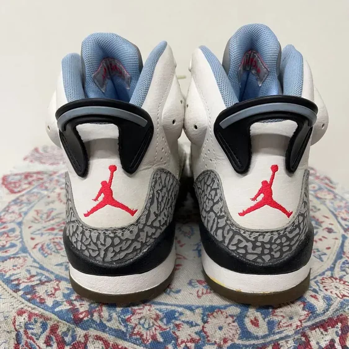 나이키 조던 선 오브 마스 화이트블루 시멘트 스니커즈 240 E00699 상품이미지2