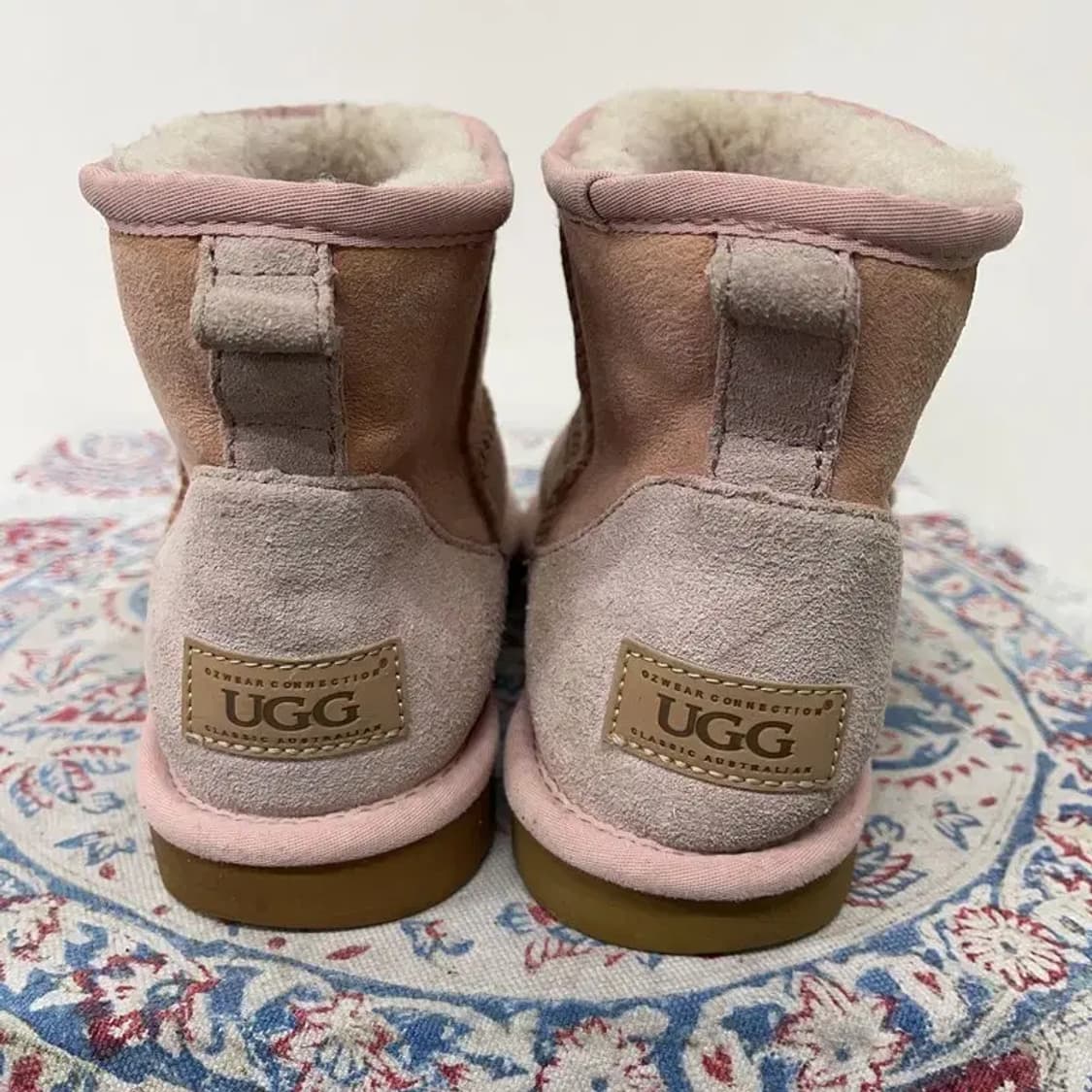어그 UGG 클래식 울트라 미니 핑크 부츠 235 E00701 상품이미지2