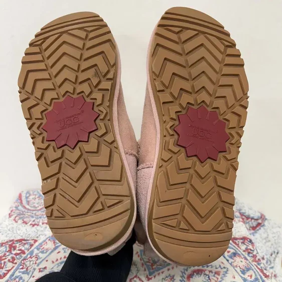 어그 UGG 클래식 울트라 미니 핑크 부츠 235 E00701 상품이미지4