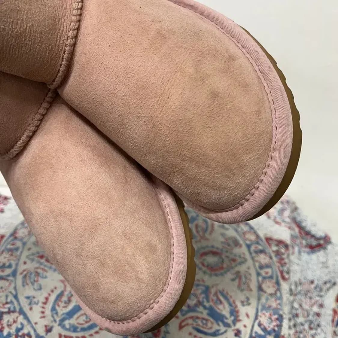 어그 UGG 클래식 울트라 미니 핑크 부츠 235 E00701 상품이미지8