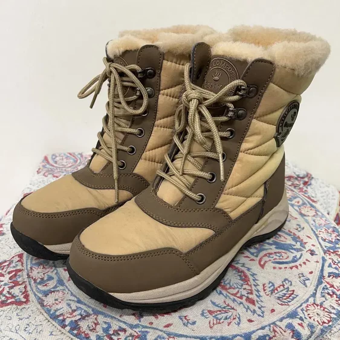 베어파우 방한 퍼 부츠 240 E00707 상품이미지1