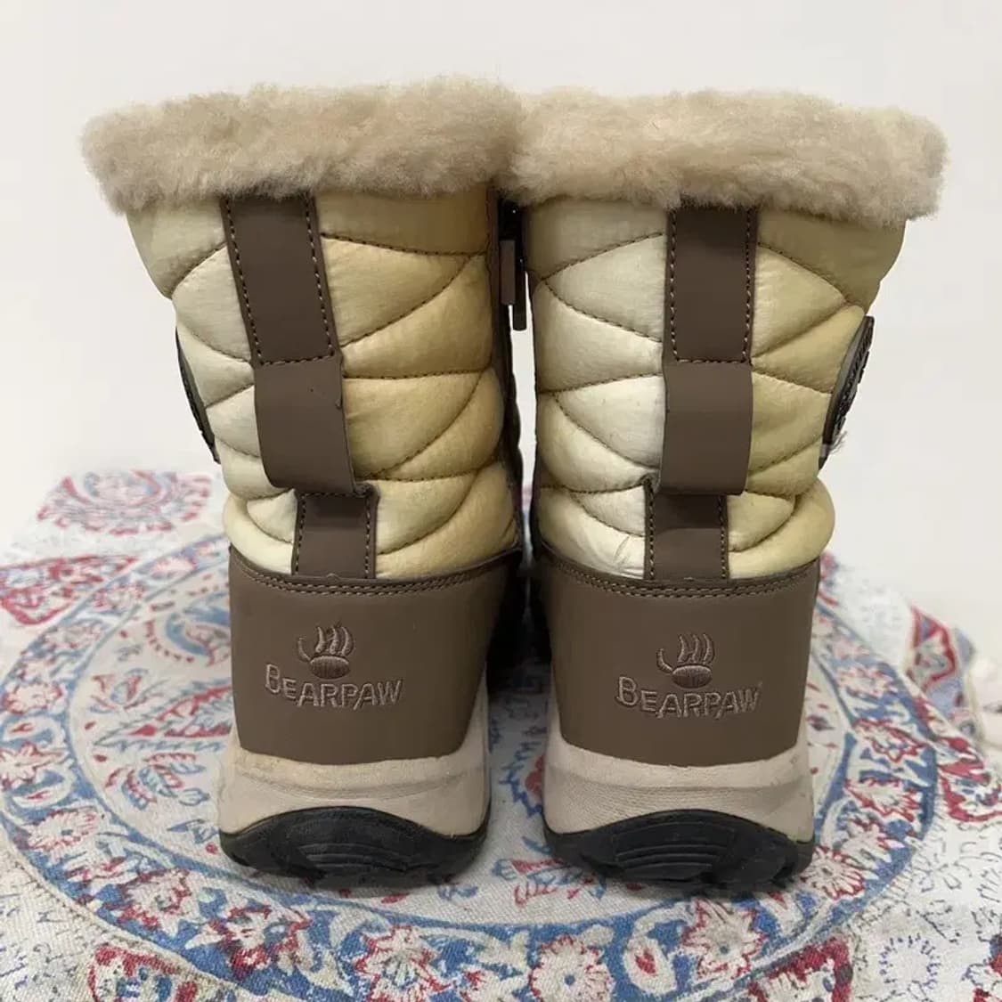 베어파우 방한 퍼 부츠 240 E00707 상품이미지2