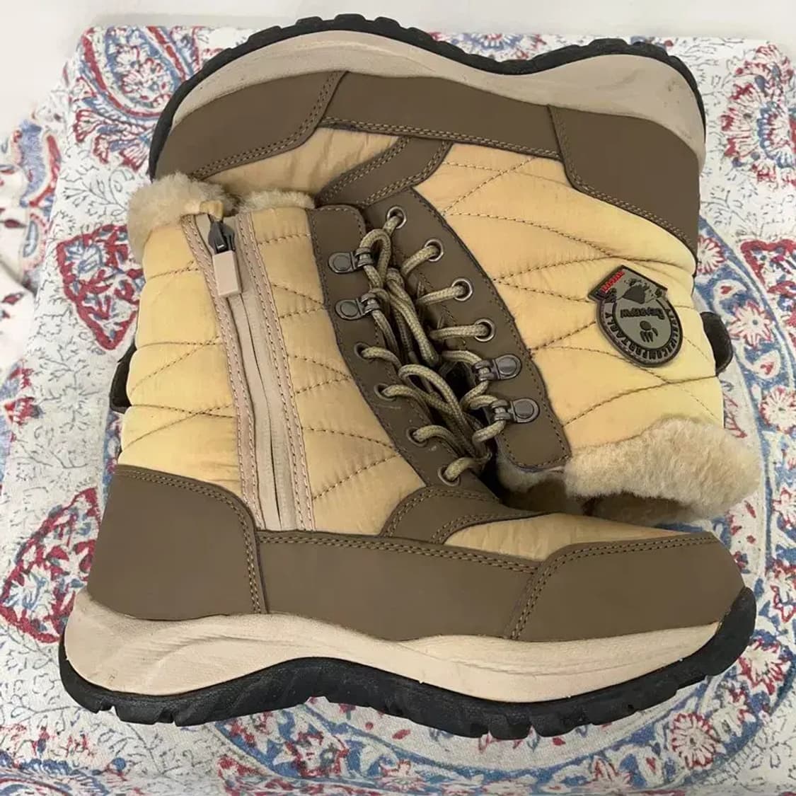 베어파우 방한 퍼 부츠 240 E00707 상품이미지3