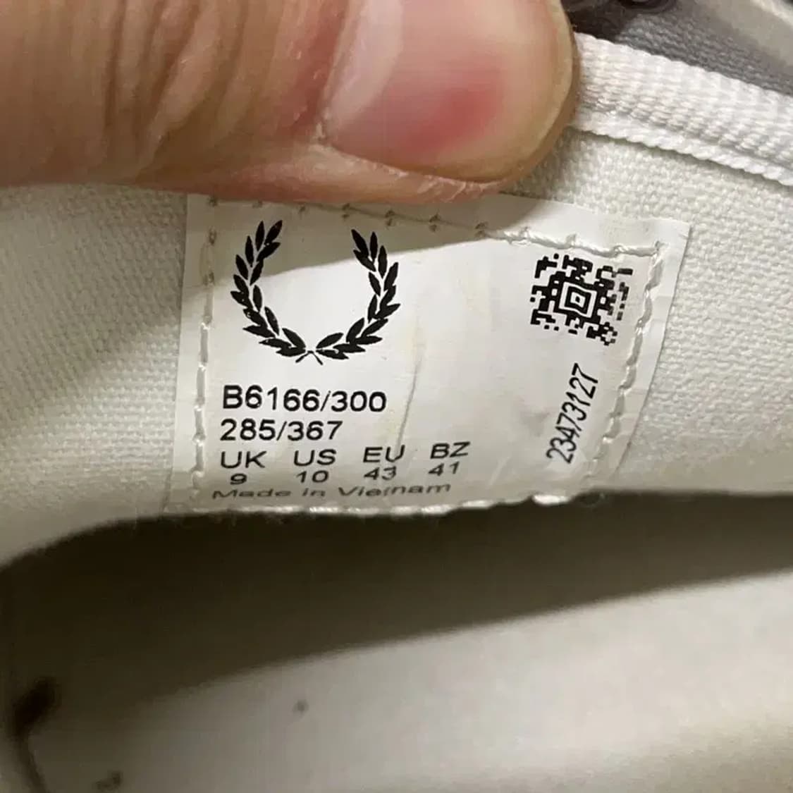 프레드페리 캐주얼 스니커즈 운동화 UK9 E00712 상품이미지5