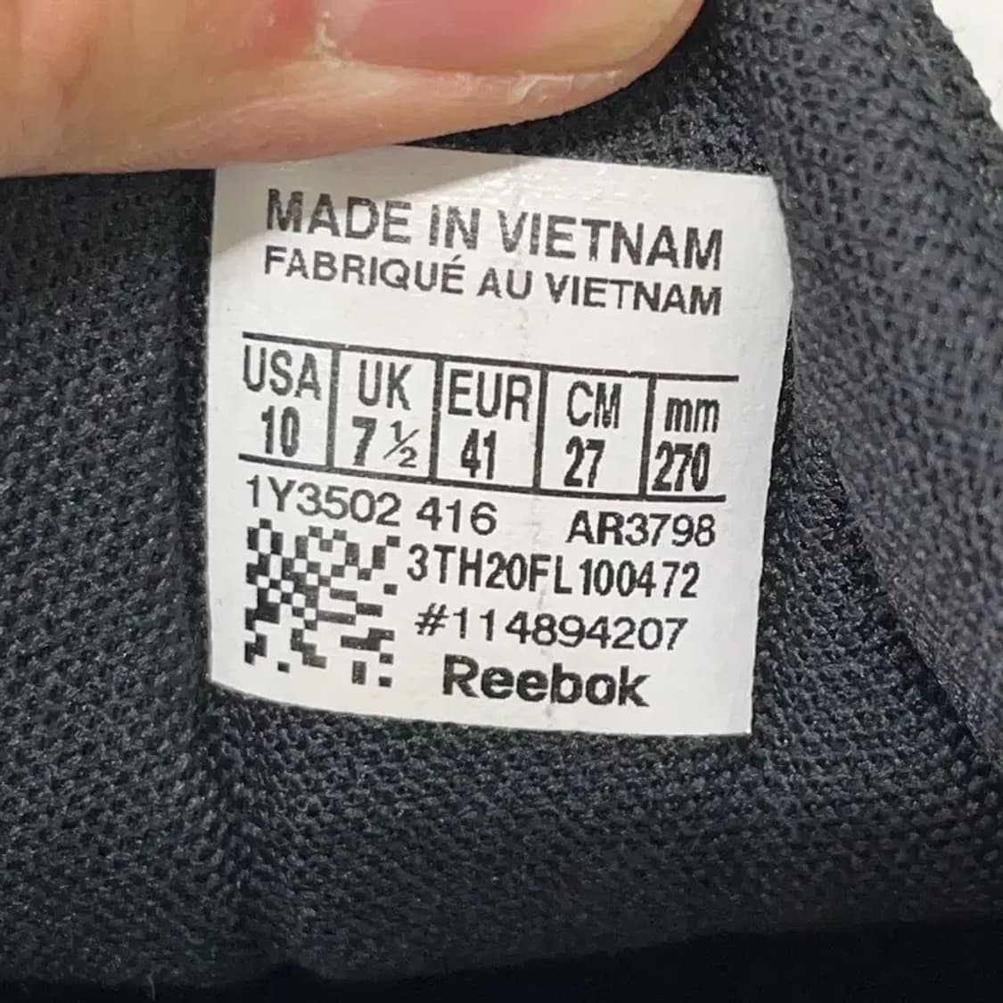 리복 퀵챔프 런 런닝화 운동화 270 E00732 상품이미지5