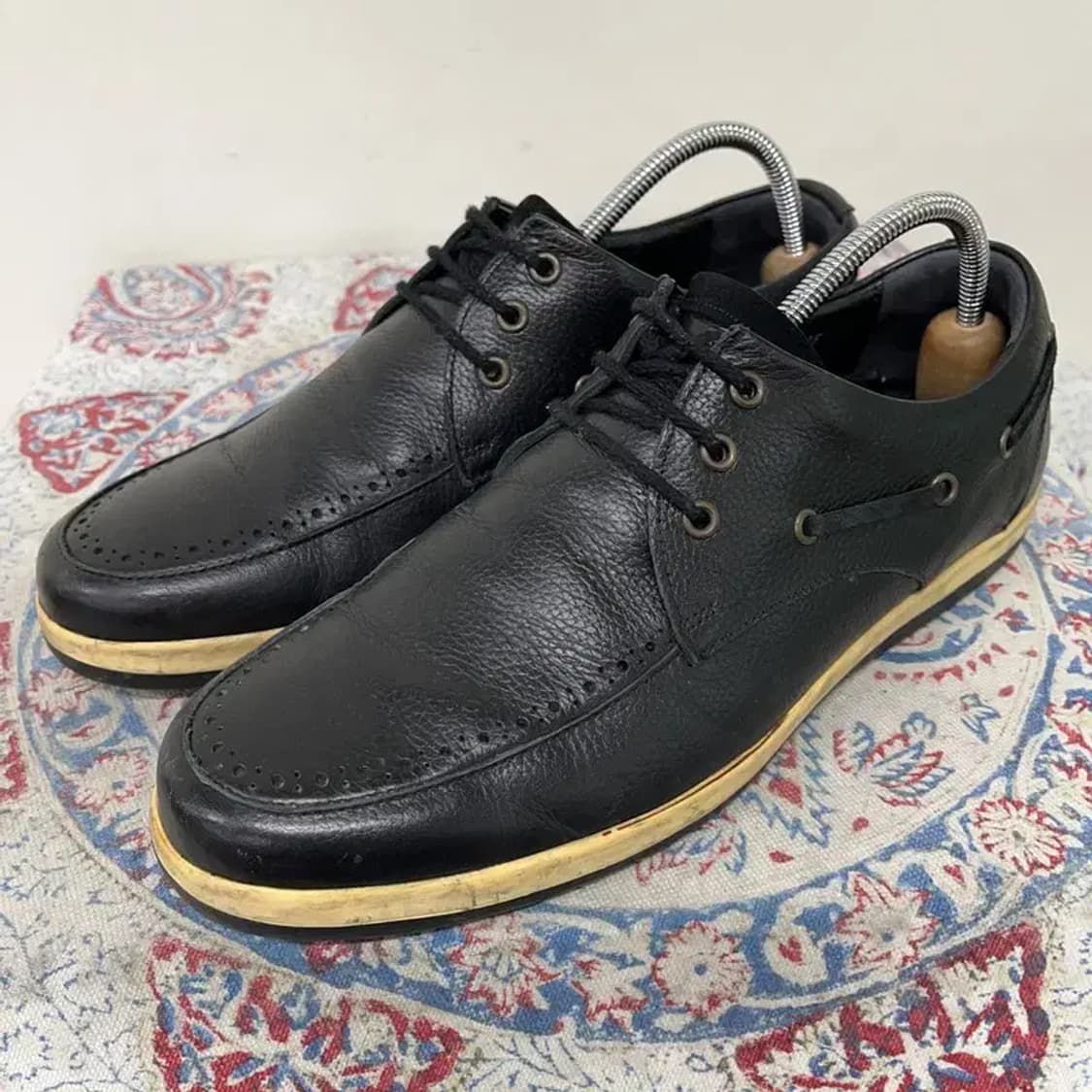 탠디 캐주얼 블랙 보트 슈즈 260 E00755 상품이미지1