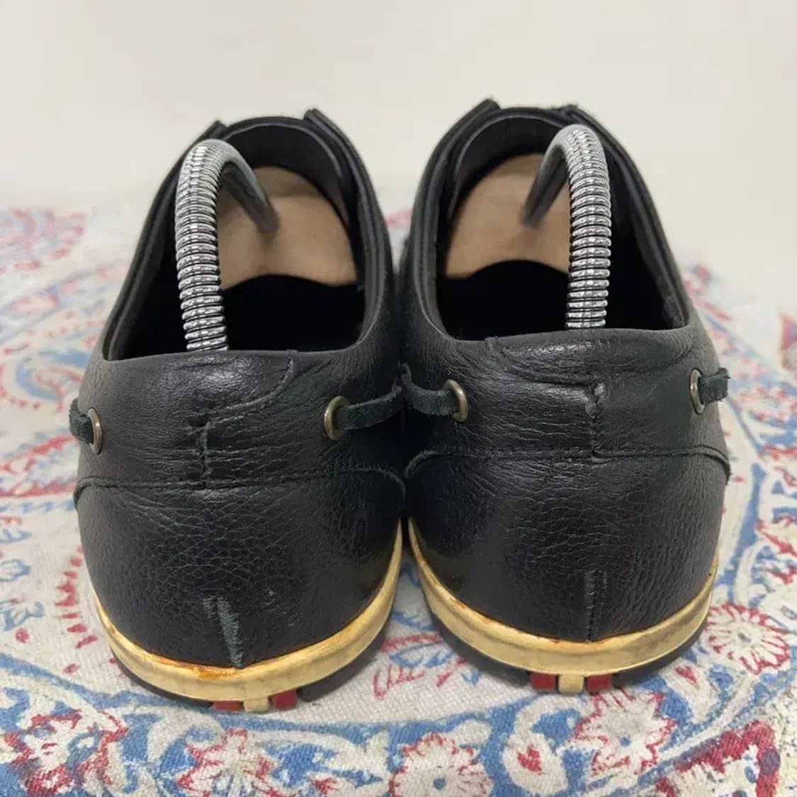 탠디 캐주얼 블랙 보트 슈즈 260 E00755 상품이미지2