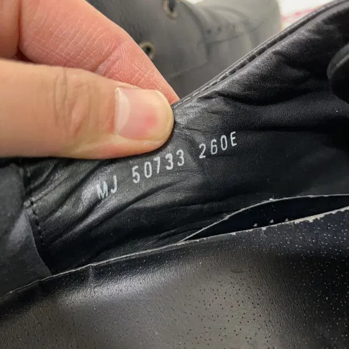 탠디 캐주얼 블랙 보트 슈즈 260 E00755 상품이미지5