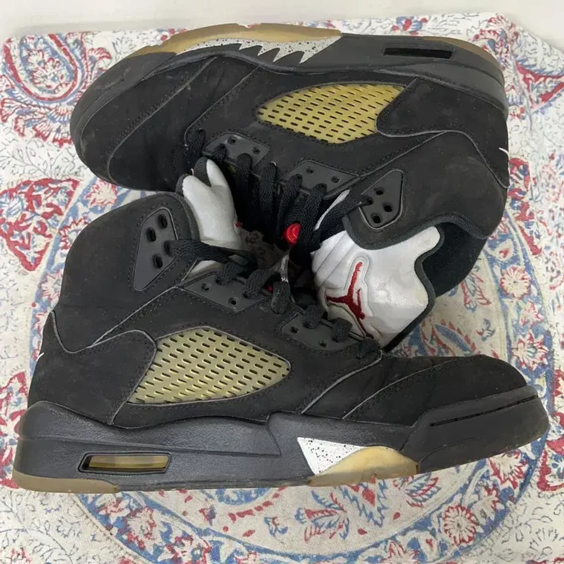 나이키 조던 5 레트로 OG 메탈릭 운동화 255 E00738 상품이미지3