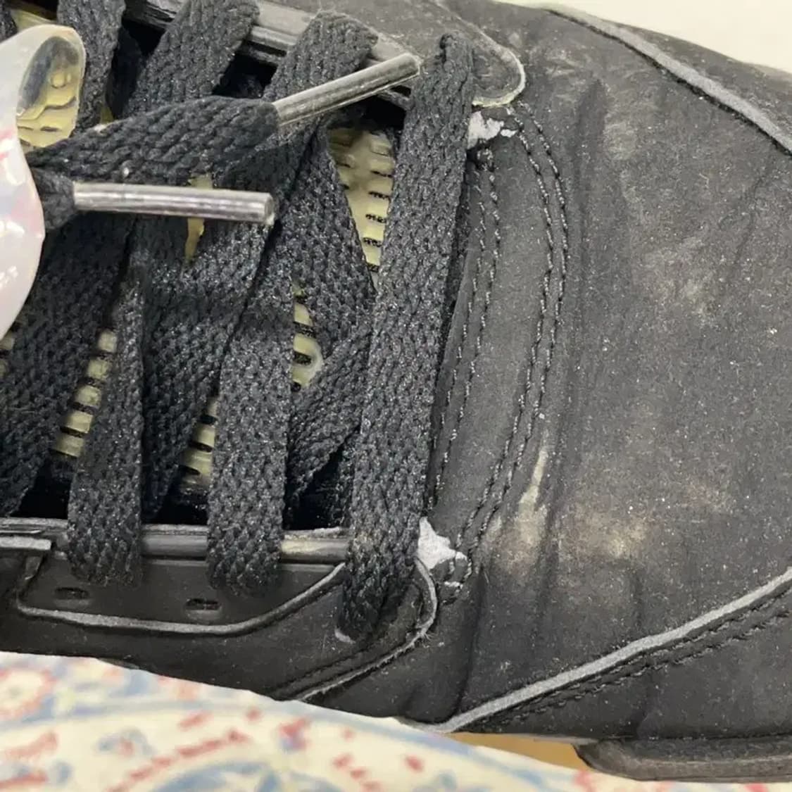 나이키 조던 5 레트로 OG 메탈릭 운동화 255 E00738 상품이미지6