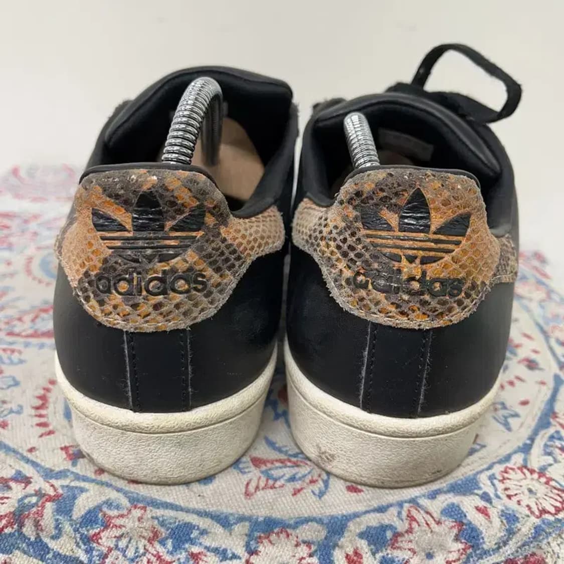 아디다스 슈퍼스타 뱀피 스니커즈 운동화 260 E00739 상품이미지2