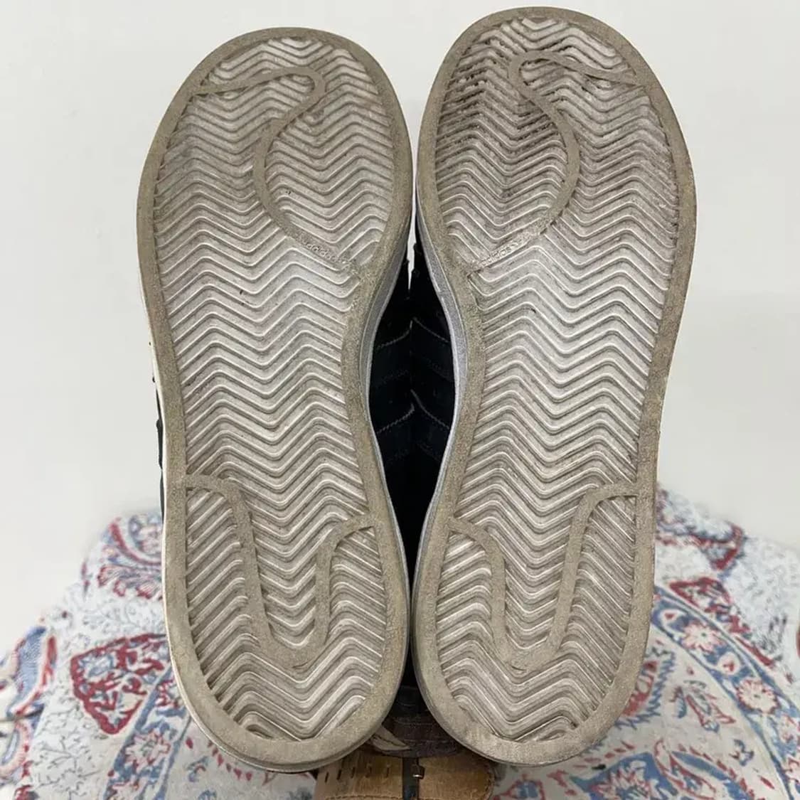 아디다스 슈퍼스타 뱀피 스니커즈 운동화 260 E00739 상품이미지4