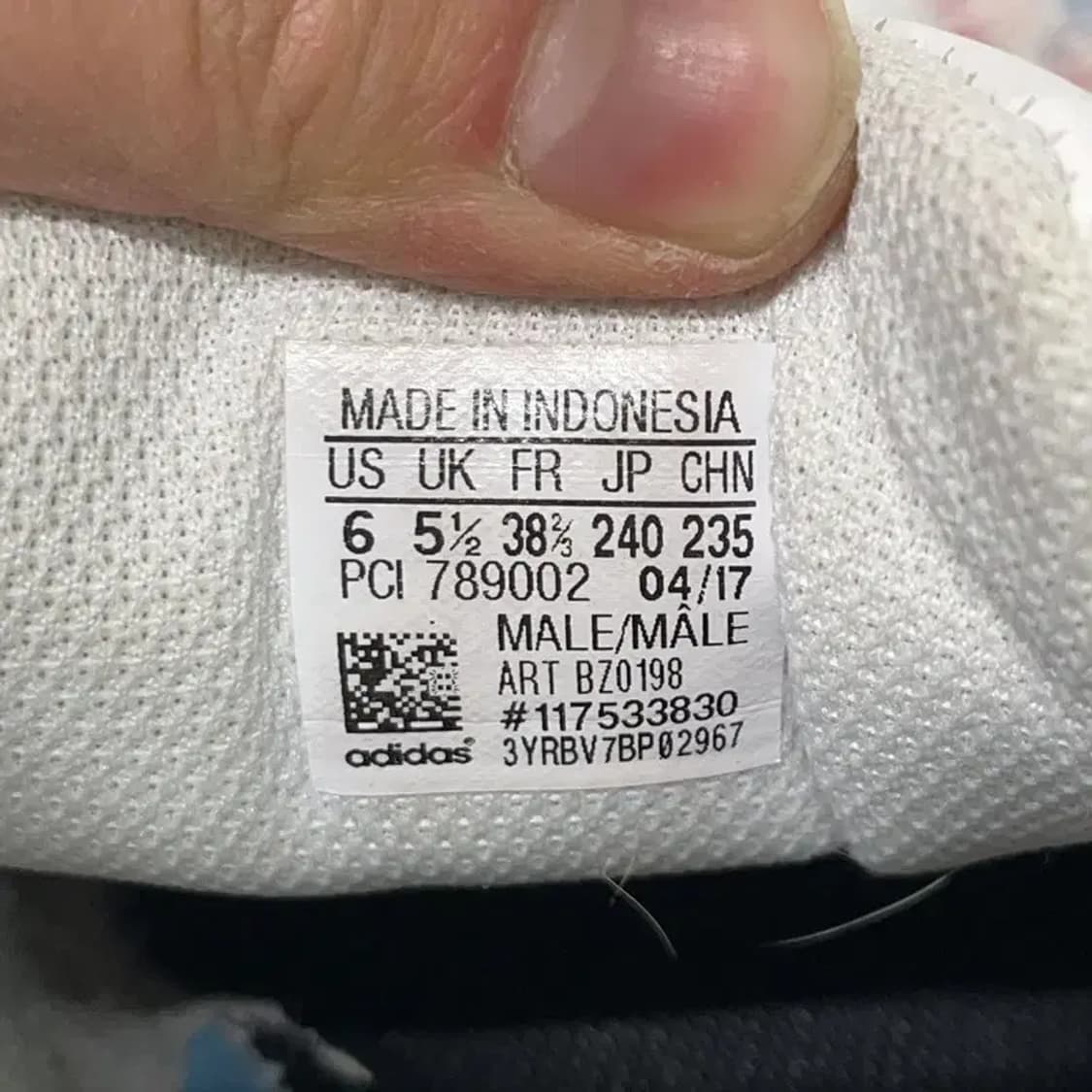 아디다스 슈퍼스타 스니커즈 운동화 240 E00741 상품이미지5